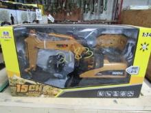 2183 HULNA 15CH TOY DIE-CAST EXCAVATOR RC