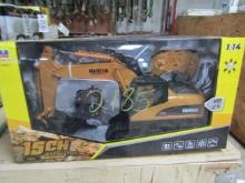 2185 HULNA 15CH TOY DIE-CAST EXCAVATOR RC