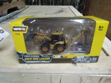 2406 METAL HULNA DIE CAST BACKHOE TOY