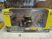 2409 METAL HULNA DIE CAST BACKHOE TOY