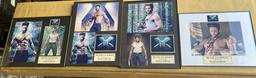 "Wolverine signed and framed action photos