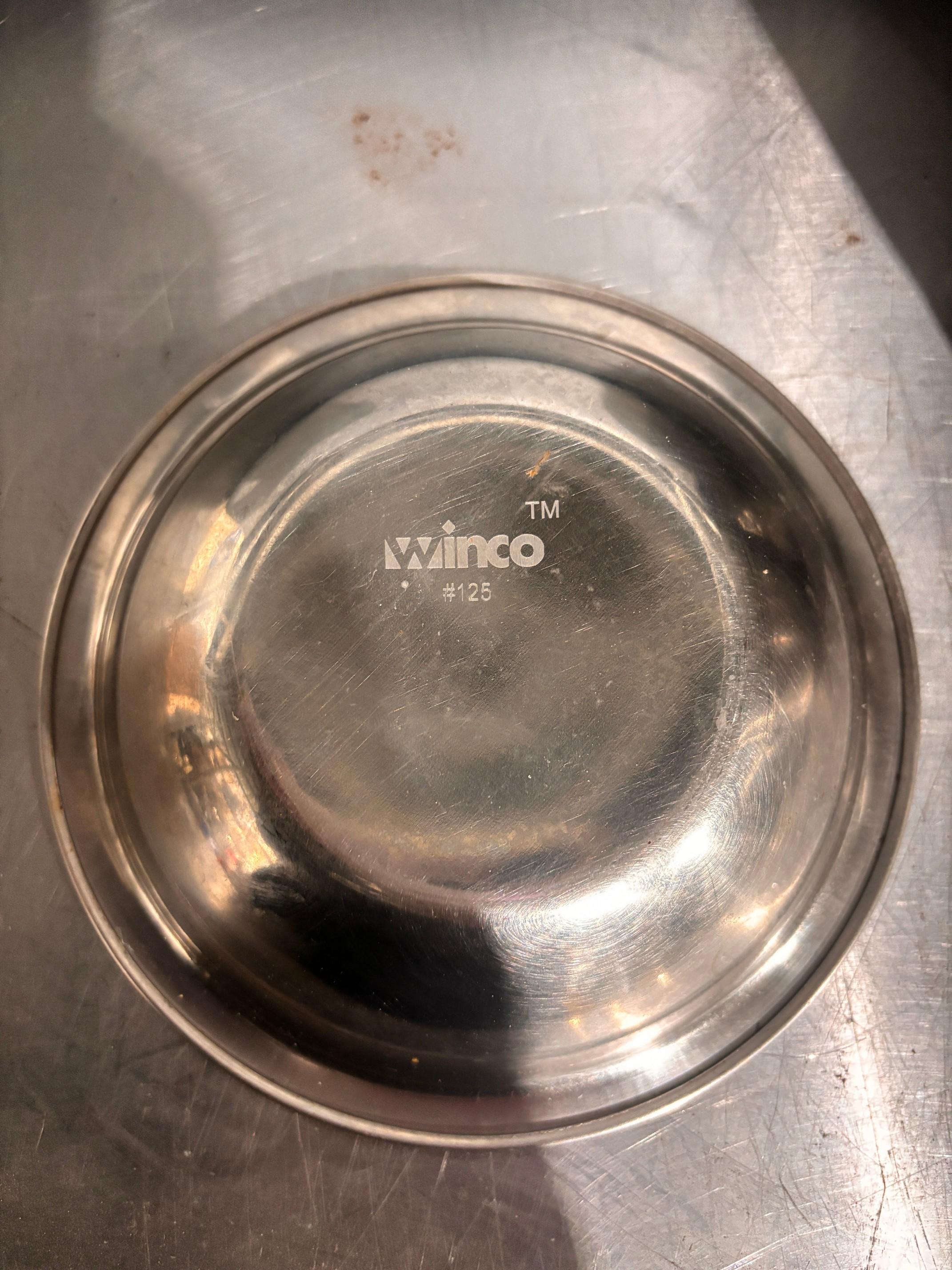 Stainless Steel Bowl 6" by 1.5" S/S Bowl