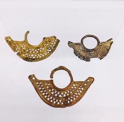 Pre-Columbian Tumbaga Earrings
