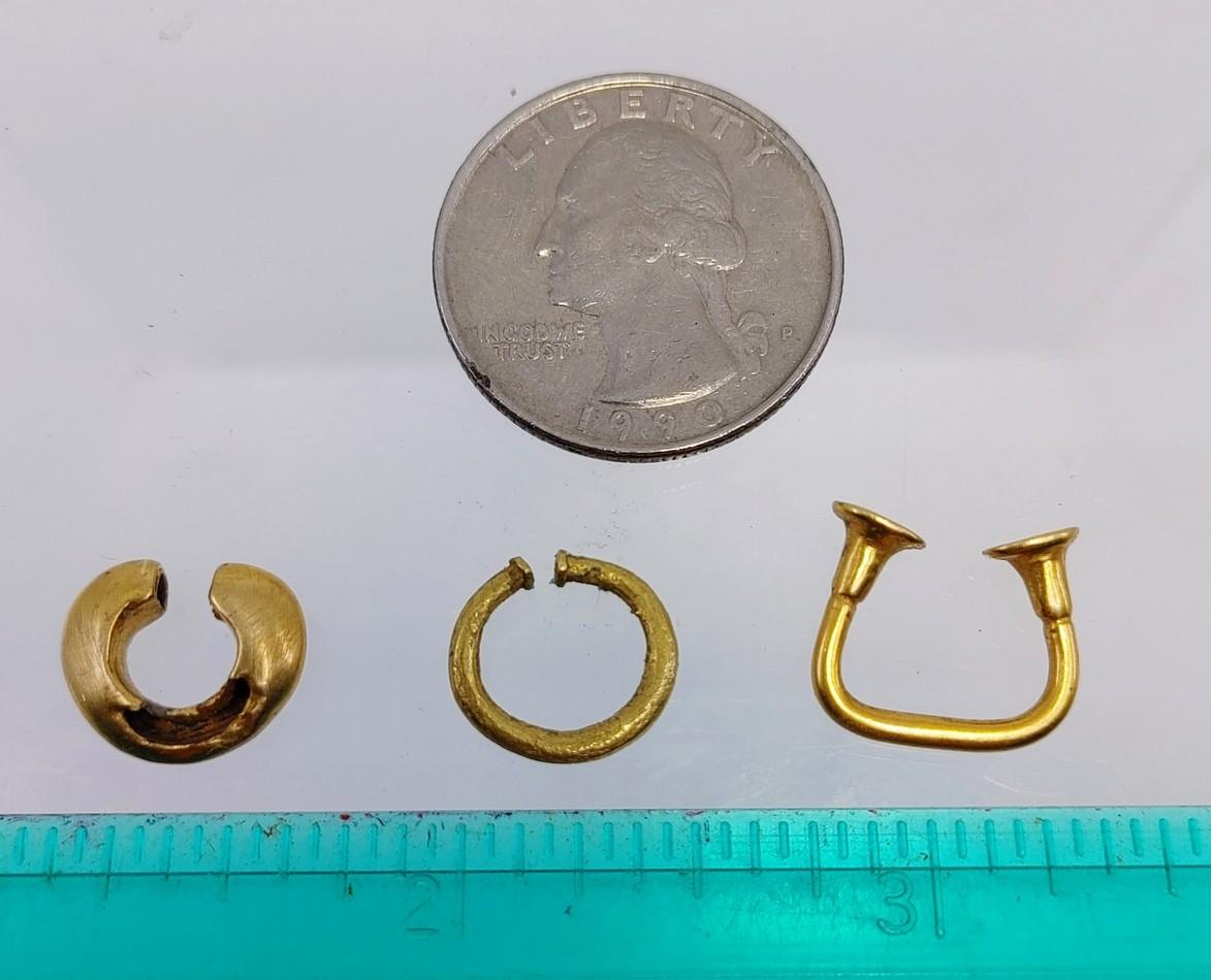 Pre-Columbian Gold Nose Ring Collection, Tairona