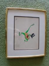 Warner Brothers Signed & Numbered Disney Cell