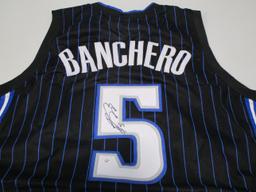 Paolo Banchero of the Orlando Magic signed autographed basketball jersey PAAS COA 917