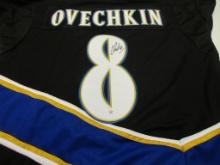 Alexander Ovechkin of the Washington Nationals signed autographed hockey jersey PAAS COA 758