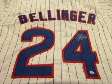 Cody Bellinger of the Chicago Cubs signed autographed baseball jersey PAAS COA 428