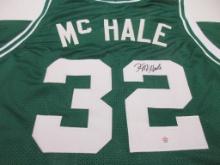 Kevin McHale of the Boston Celtics signed autographed basketball jersey PAAS COA 125