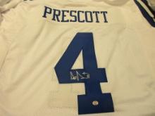 Dak Prescott of the Dallas Cowboys signed autographed football jersey PAAS COA 235