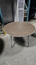 48"R Plywood Table