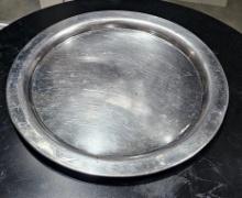 Tray-Stainless Steel Round 14â€�Â Service/Bar