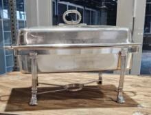 Silver Plated-Chafer 8 Qt.Oblong