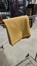 62x62 Polyester Tablecloth-Gold