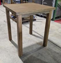 Table 36X36X41 Wood Antique