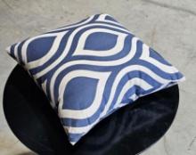 Pillow-GeometricÂ Indigo