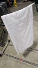 132 inch PolyesterÂ Tablecloth Ivory A