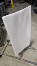 90 inch Round Polyester Tablecloth-Ivory A