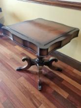 25" x 25" Wood Side Table