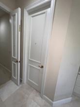 Interior Hardwood Door Going Into Toilet Area, 36" X 102"