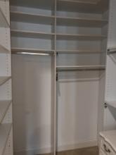 Complete Closet System in Bedroom 3