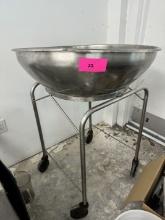 30" Round by 12" Deep Stainless Steel Mixing Bowl - Please see pics for additional Specs