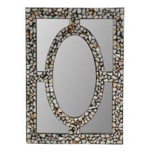 Crestview Stone Inlaid Mirror In Mdf CEVV0090