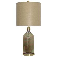 GwG Outlet Coated Art Glass Table Lamp in Alanya Finish