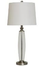 GwG Outlet Table Lamp in Clear Glass Finish