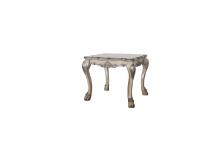 Acme End Table With Vintage Bone White 88172