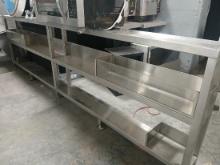 12' Stainless Steel Plate Rack / Restaurant Shelving Unit - Please see pictures for additional specs