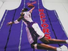 Tracy McGrady of the Toronto Raptors signed autographed picture basketball jersey PAAS COA 901