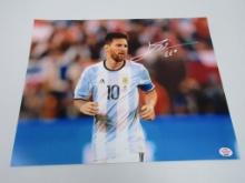 Leo Messi of Argentina signed autographed 8x10 photo PAAS COA 085