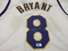 Kobe Bryant of the Los Angeles Lakers signed autographed basketball jersey ERA COA 467