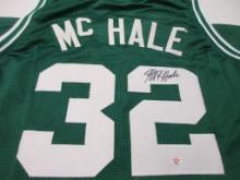 Kevin McHale of the Boston Celtics signed autographed basketball jersey PAAS COA 439