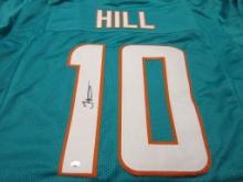 Tyreek Hill of the Miami Dolphins signed autographed football jersey PAAS COA 604
