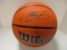 LeBron James of the LA Lakers signed autographed full size basketball TAA COA 735