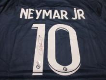 Neymar Jr of Paris Saint Germain signed autographed soccer jersey PAAS COA 732