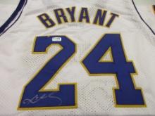 Kobe Bryant of the LA Lakers signed autographed basketball jersey ERA COA 365