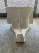 Modern fiberglass him & her dining chair s, These are cool chairs in the Shape of kneeling men and w