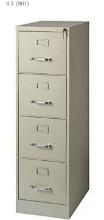 work pro 22in letter putty 4 drawer  vertical file cabineet