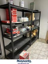 Office Supply Room with Shelves and Contents