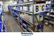 (6) Bays of Light Duty Shelving w/ Contents
