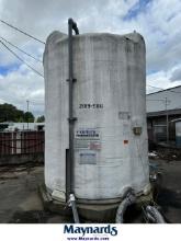 7,311 Gallon Cap. HDXLPE Vertical Tank w/ Integrally Molded Flanged Outlet