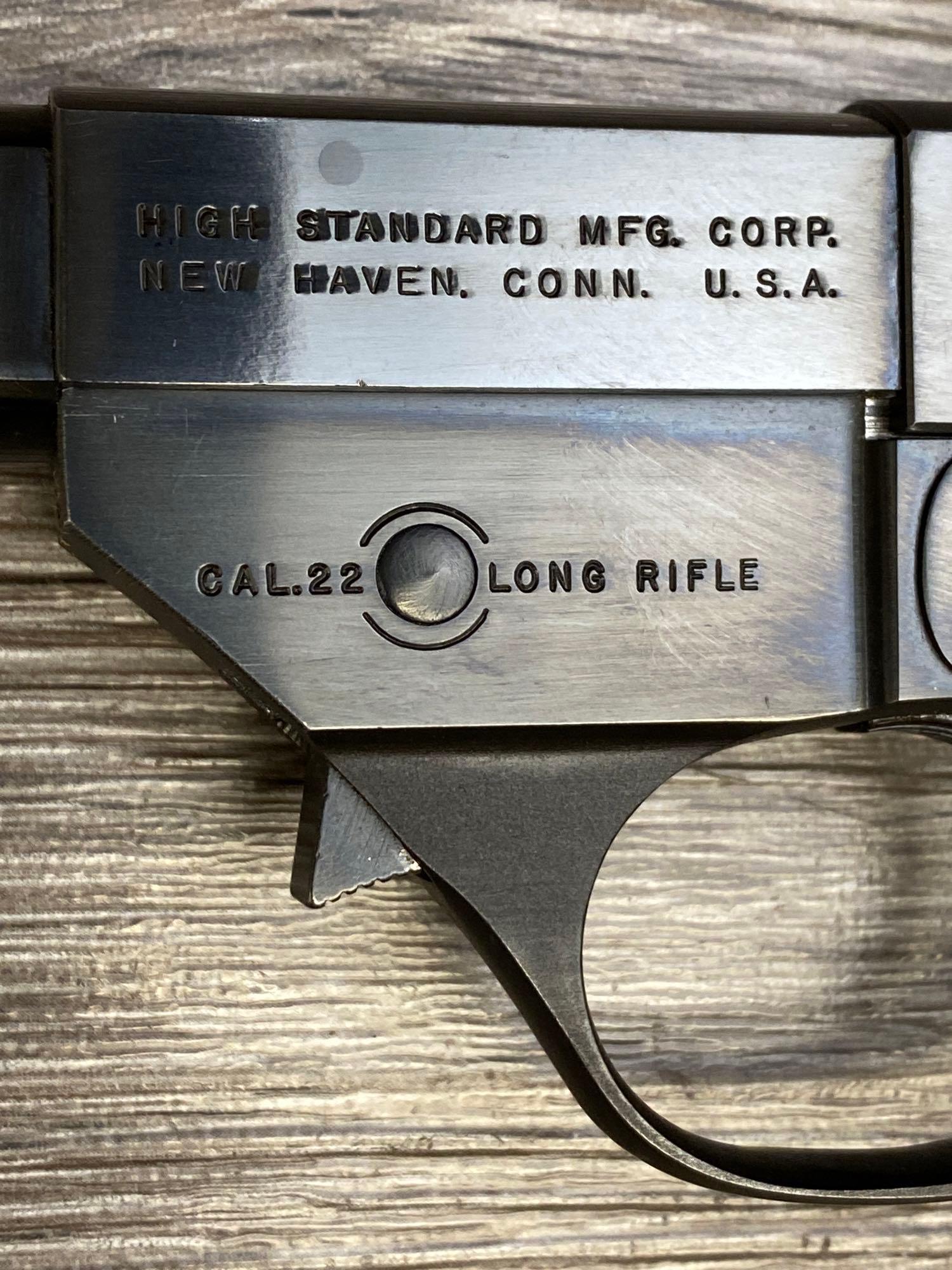 HIGH STANDARD MODEL-GD .22 LR SEMI AUTO TARGET PISTOL