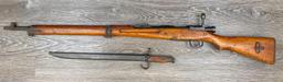 JAPANESE ARISAKA TYPE 99 BOLT ACTION RIFLE 7.7 JAPANESE W/BAYONET