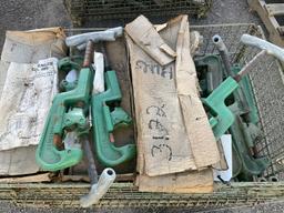 BASKET OF GREENLEE HEAVY DUTY PIPE CUTTERS