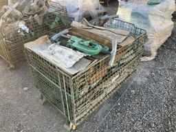 BASKET OF GREENLEE HEAVY DUTY PIPE CUTTERS