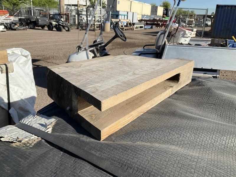 PALLET OF WOOD CORBELS