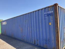 40FT HIGH-CUBE STORAGE CONTAINER